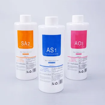 페이셜 스킨 케어 페이스 세럼 하이드로 아쿠아 필 솔루션 400ml AS1 SA2 AO3, 히드라 피부 박피 기계 피부 딥 클리닝 