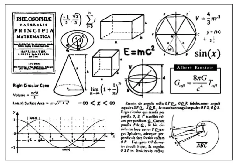 Sellos transparentes de fórmula matemáticas para álbum de recortes DIY, suministros de decoración divertidos, A0093