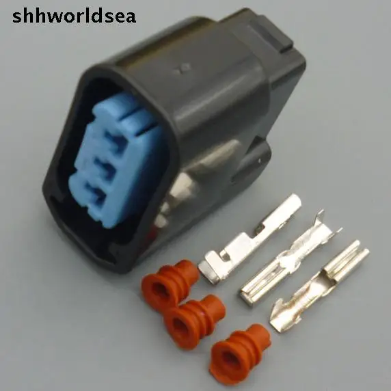 

worldgolden 100set 3P 6189-0728 car connector for Honda ignition coil plug,car socket 2.0mm