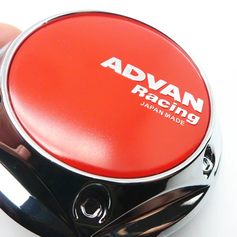 4 шт. 68 мм 62 мм для колес ADVAN RACING, колпаки, центральная крышка, автомобильные диски, сменная пылезащитная крышка, аксессуары для автостайлинга