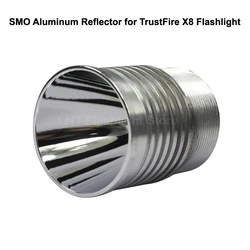 42mm (D) x 52mm (H) SMO Aluminum Reflector for TrustFire X8 Flashlight