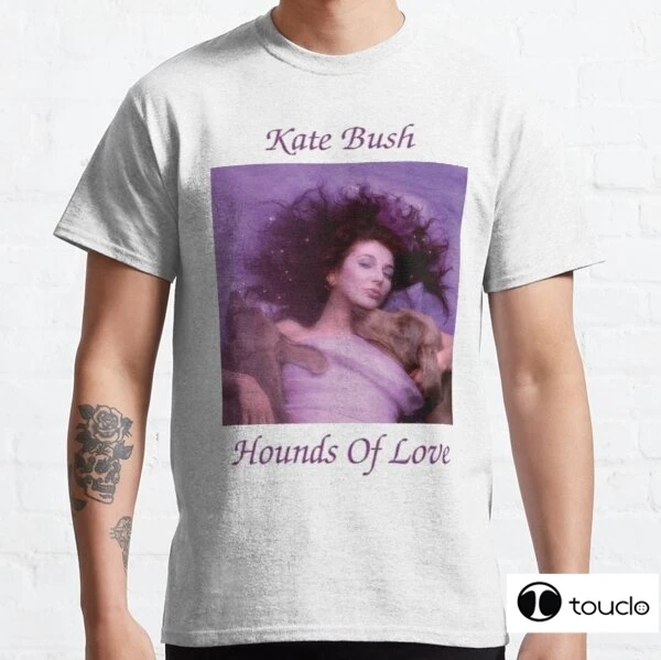 Kate Bush Hounds Of Love Men T-Shirt Funny Printed Shorts Sleeve T-Shirt Fashion Casual Tops & Tees Brand  Clothing Unisex