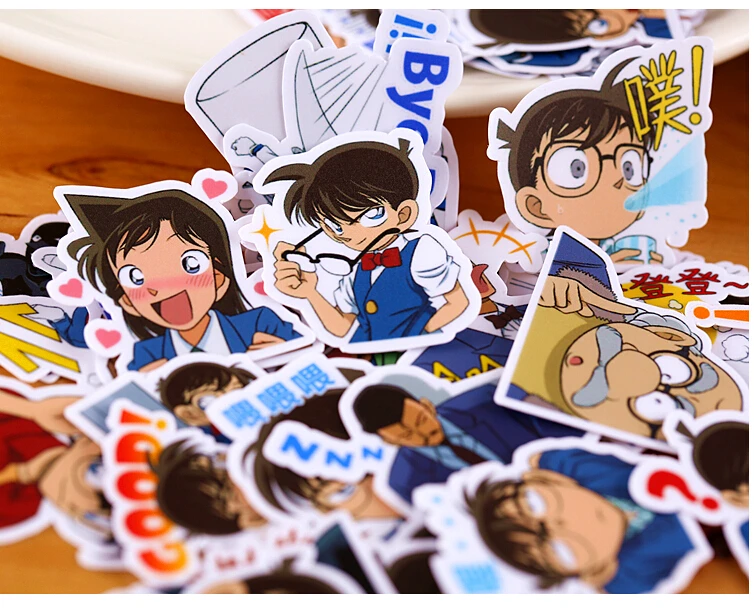 40pcs Creative Cute Self-made Detective Sticker Scrapbooking Stickers /decorative Sticker /DIY Craft Photo Albums