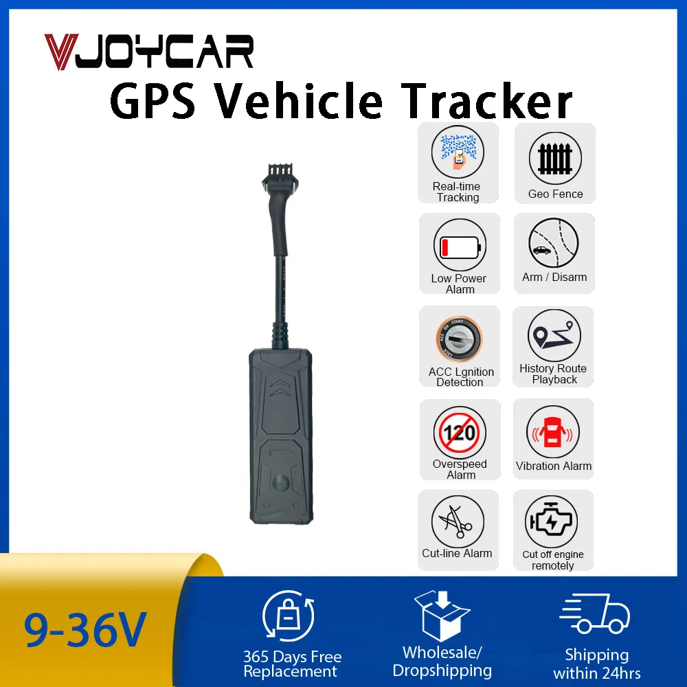 Mini Car GPS Tracker Location SMS GSM LBS Vehicle Tracking Device Stop Car Remotely Anti-lost Alarm Free APP Hot Sales in Brazil