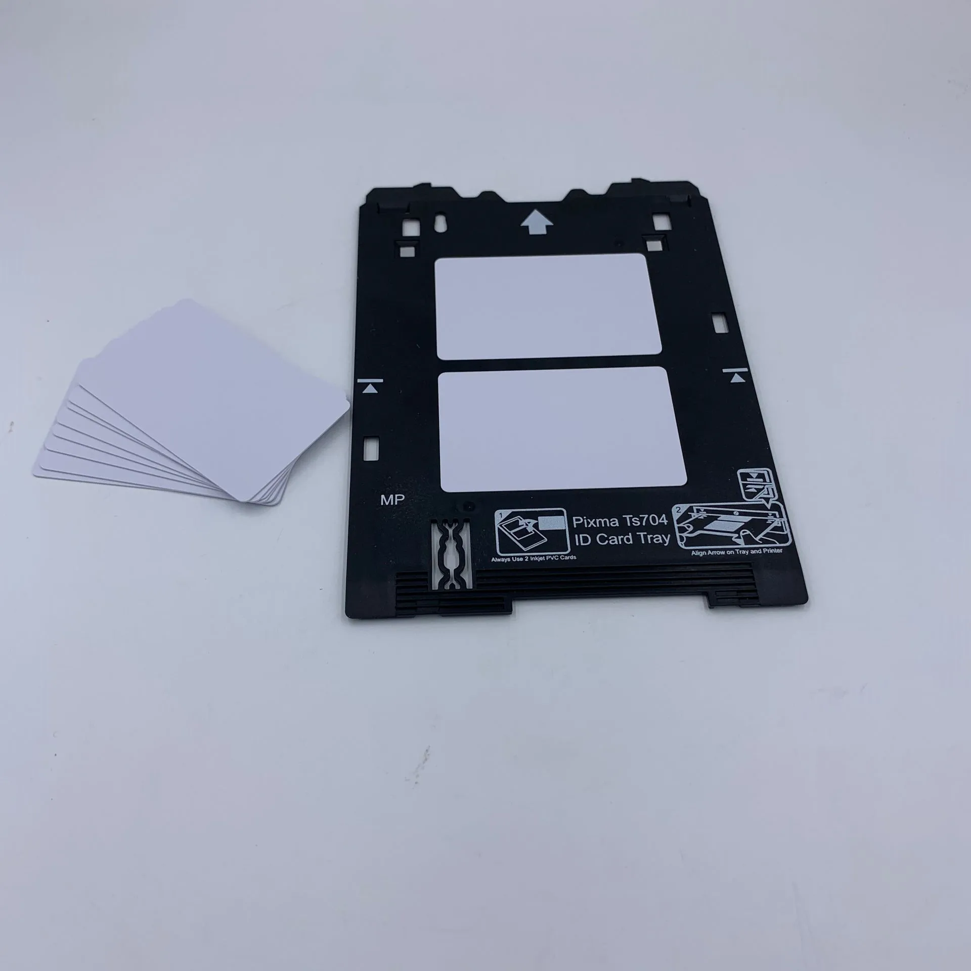 50X Double Sides Printable Inkjet Club School Membership+ 1pcs CR80 Card MP Tray For Canon Pixma TS701 TS8210 TS8310 TS9510 etc.