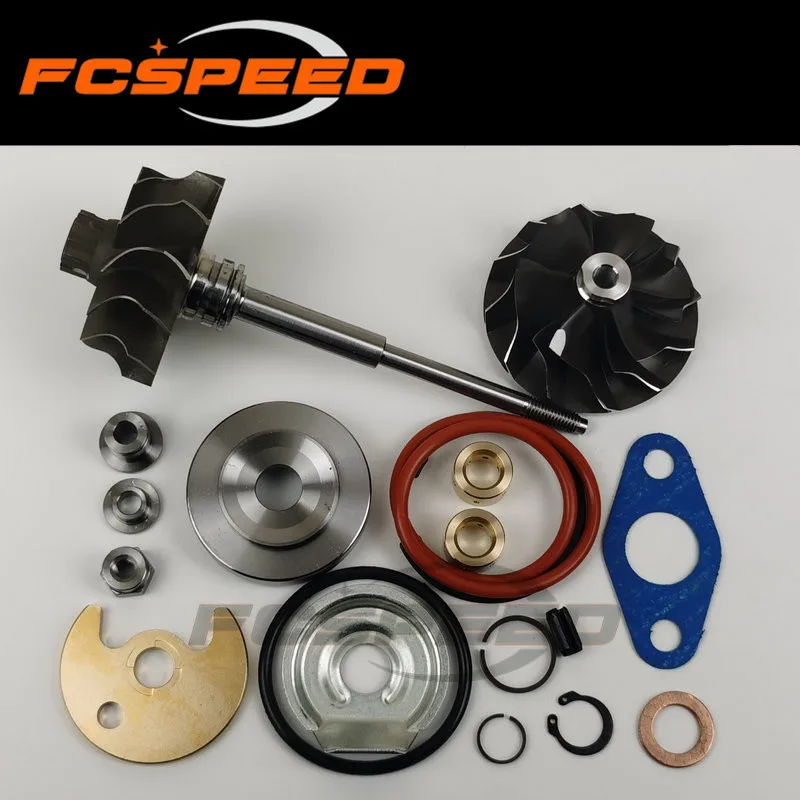 Turbo shaft and wheel + repair kit TF035 49135-03310 for Mitsubishi Pajero II shogun Challenger 4M40 2.8L 1998-2000