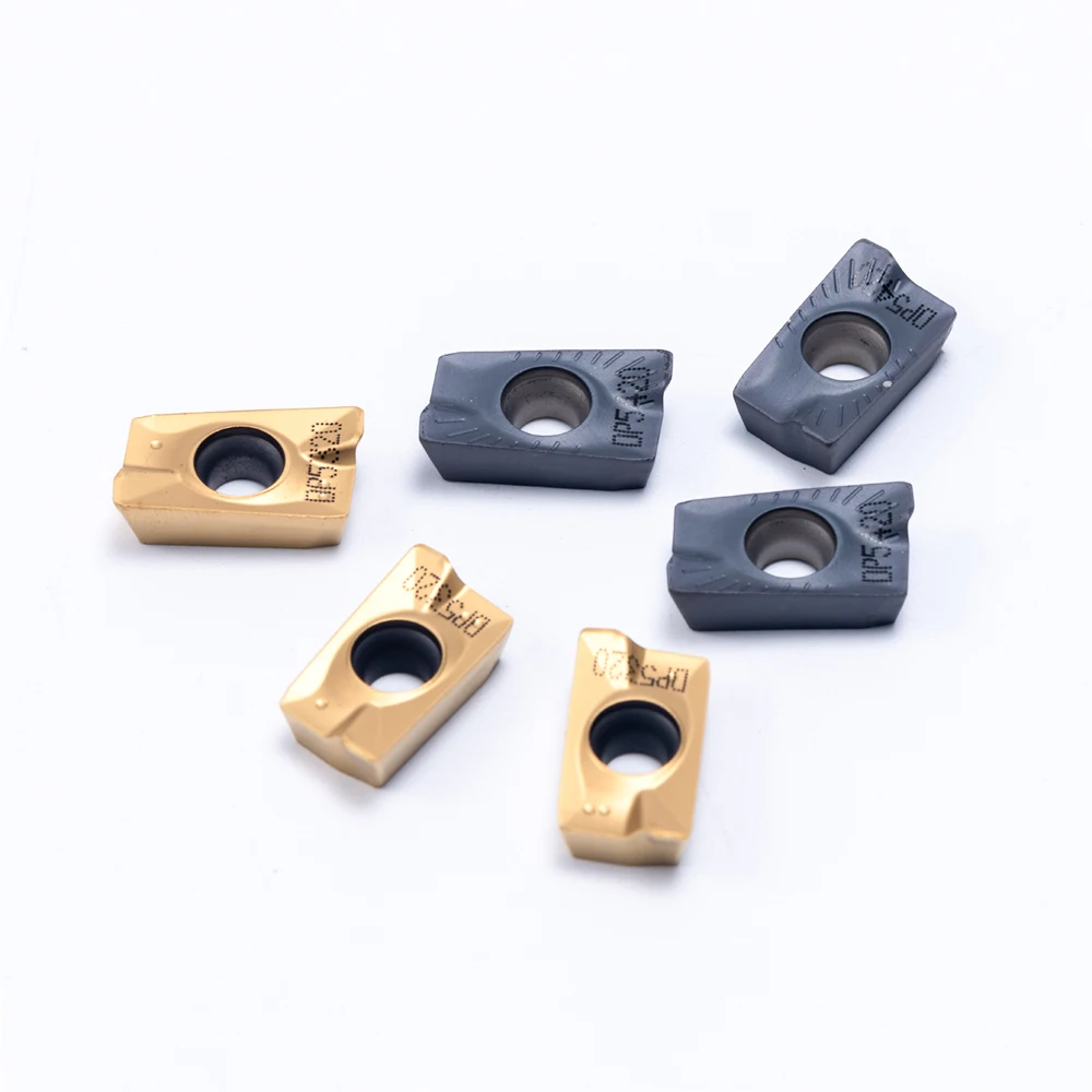 단단한 합금 공구 10PCS 고품질 APMT1604 PDER DP5420 스테인리스 외부 선반 공구 APMT 1604 선반 절단기