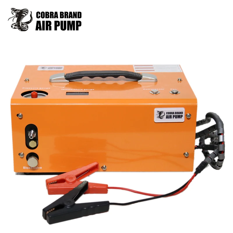 Imagem -03 - Combar-compressor de ar o 4500psi 300bar 12v Pcp Compressor Transformador Pistola de ar Rifle Inflator de Alta Pressã