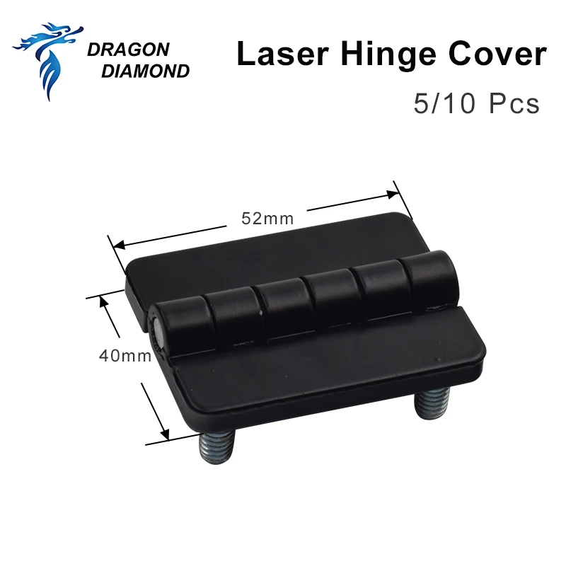 Penutup Engsel Laser Berlian Naga Bagian Mekanis untuk Pengukir Laser Co2 dan Mesin Pemotong Alat Laser Co2 DIY dengan Campuran Seng