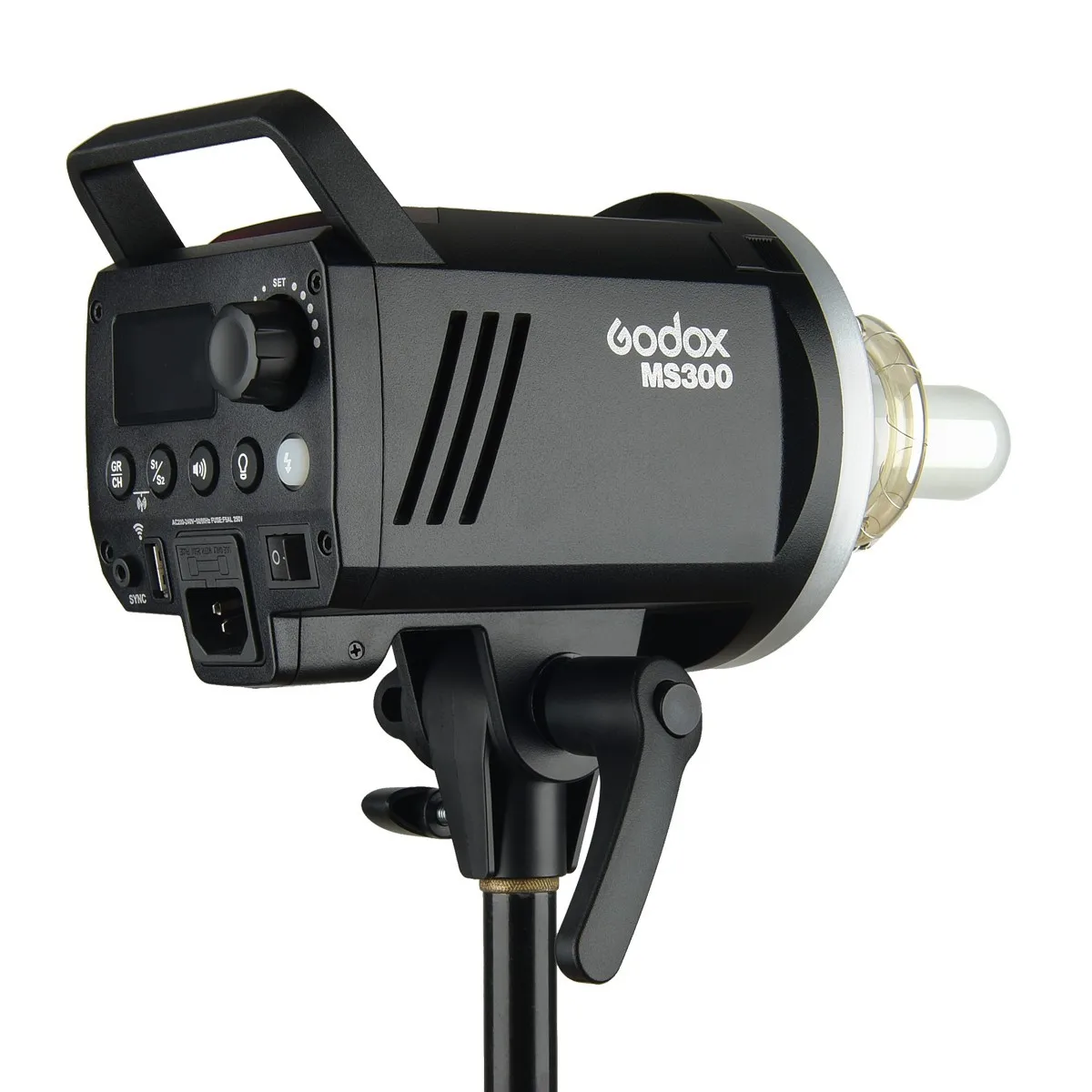 Godox MS300 Compact Studio Flash 300W 2.4G Wireless Monolight with Bowens Mount 2.4G Wireless X System GN58 5600K