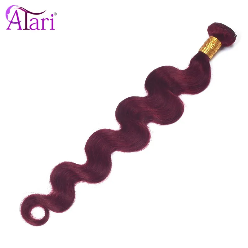 Fasci di prezzi all'ingrosso 8 "-30" 1B/viola/zenzero arancione/rosso capelli brasiliani dell'onda del corpo 100% fasci di capelli umani vergini non trattati