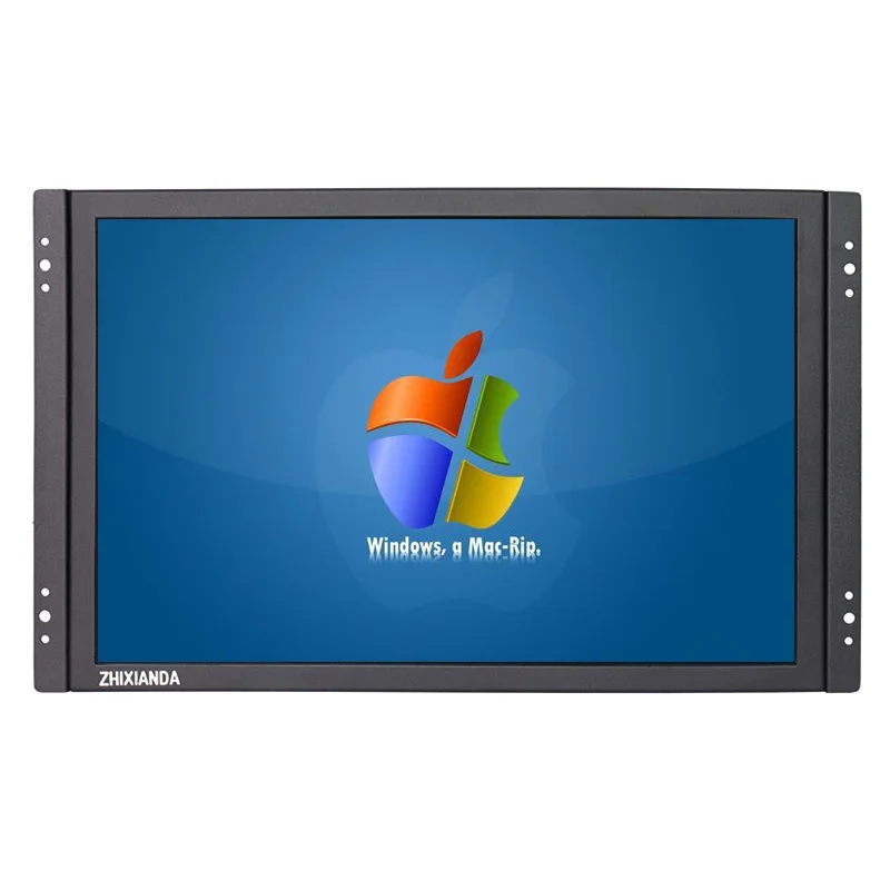 ZHIXIANDA Small Lcd Monitor 14.1 Inch Widescreen 1280x800 Industrial Open Frame Monitor With Multi Interface AV/BNC/VGA/HDMI/USB