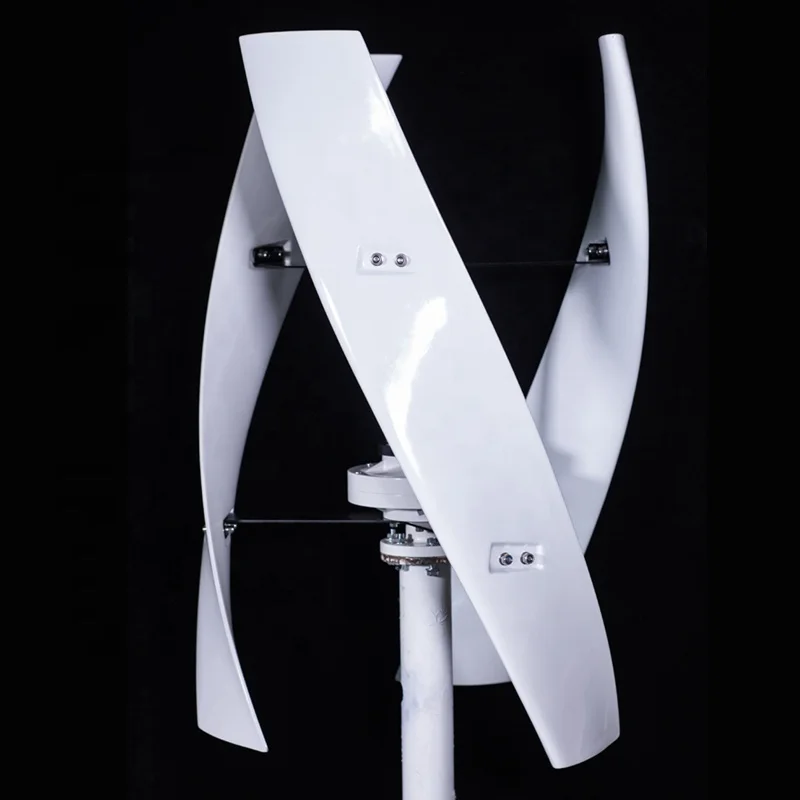 Turbina aerogeneradora de eje Vertical para uso doméstico, 600W, precio de fábrica