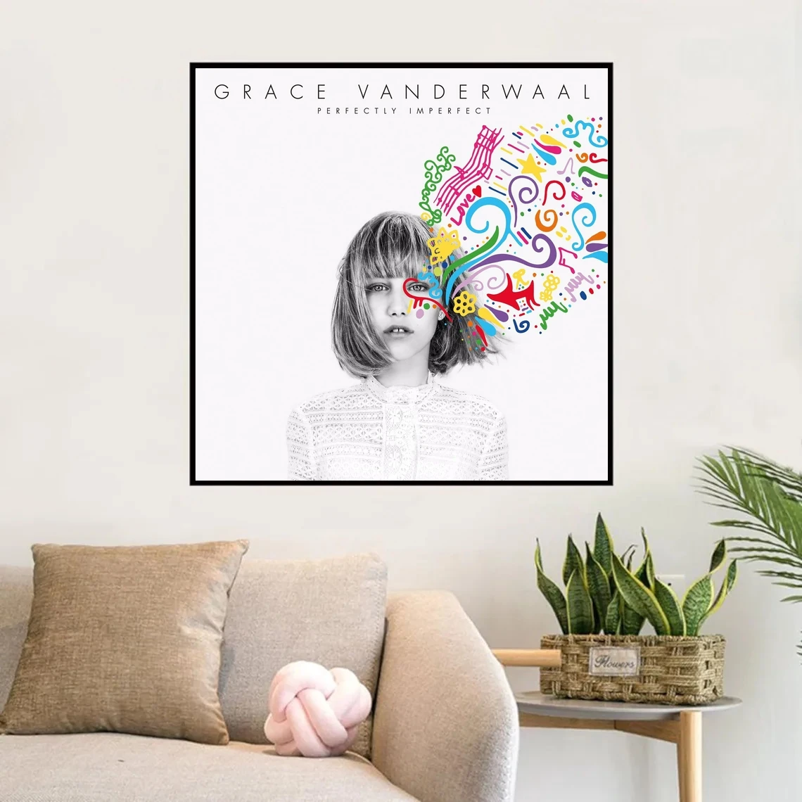 Repeat grace Vanderwaal Music Album Cover Poster Prints Art Canvas Painting Wall Living Room Home Decor (No Frame)