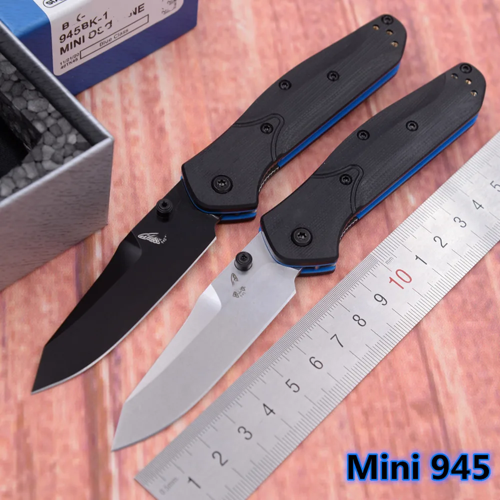 

JUFULE Made MINI OSBORNE 945 / 945BK Mark S30V Blade G10 Handle Camping Kitchen Hunting Pocket Outdoor EDC Tool Folding Knife