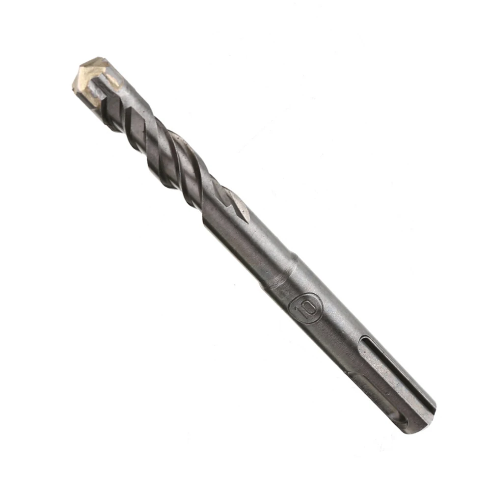 1Pieces 110mm SDS Plus Masonry Drill Bits Kit Multi-Point Carbide-Tipped Twin Spiral Hammer Drill Bits Set with Case