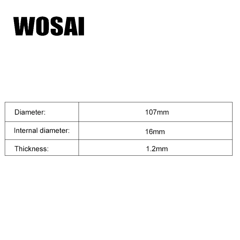 Woai-研削ホイール付きカッティングディスク,25個,107mm,金属切削工具,アングルグラインダー用,樹脂ディスク,研削刃カッター