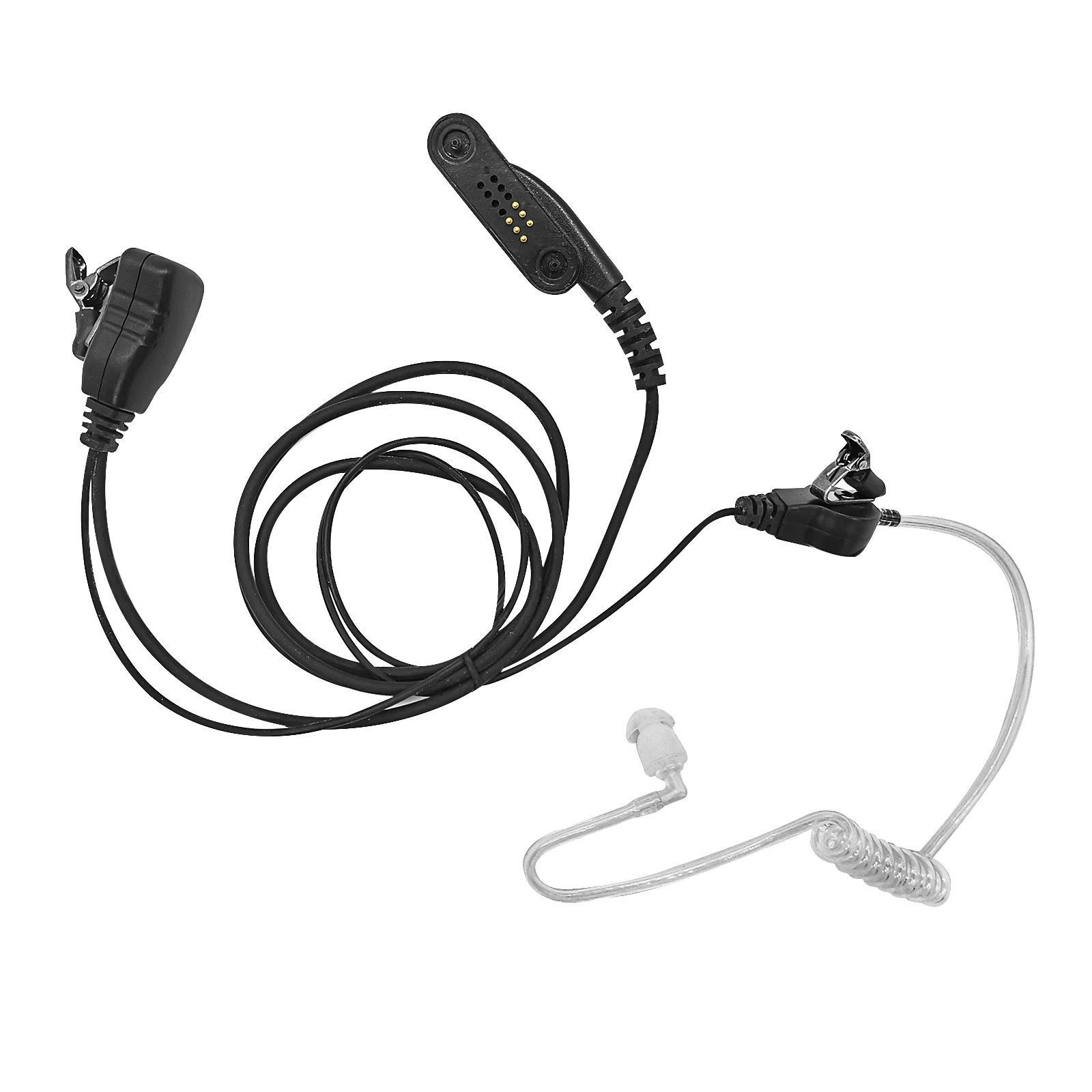 

Acoustic Tube Surveillance Headset, Walkie Talkie, Security Headphone