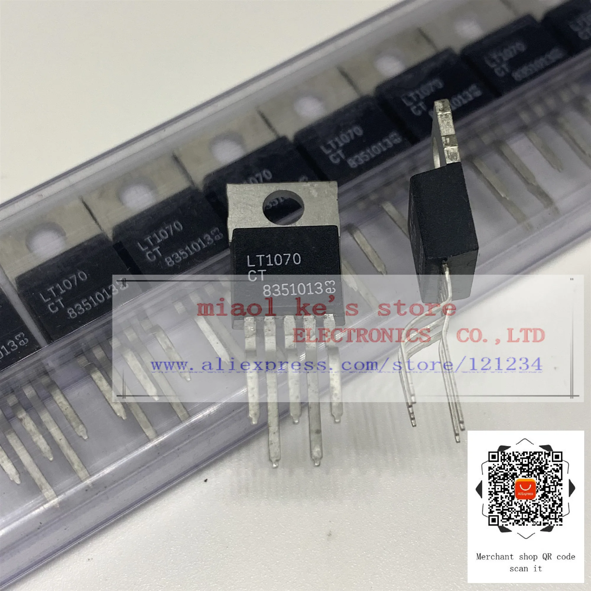 [ 5pcs ]100%New original; LT1070CT#PBF LT1070CT LT1070 - IC REG MULT CONFG ADJ 5A TO220-5