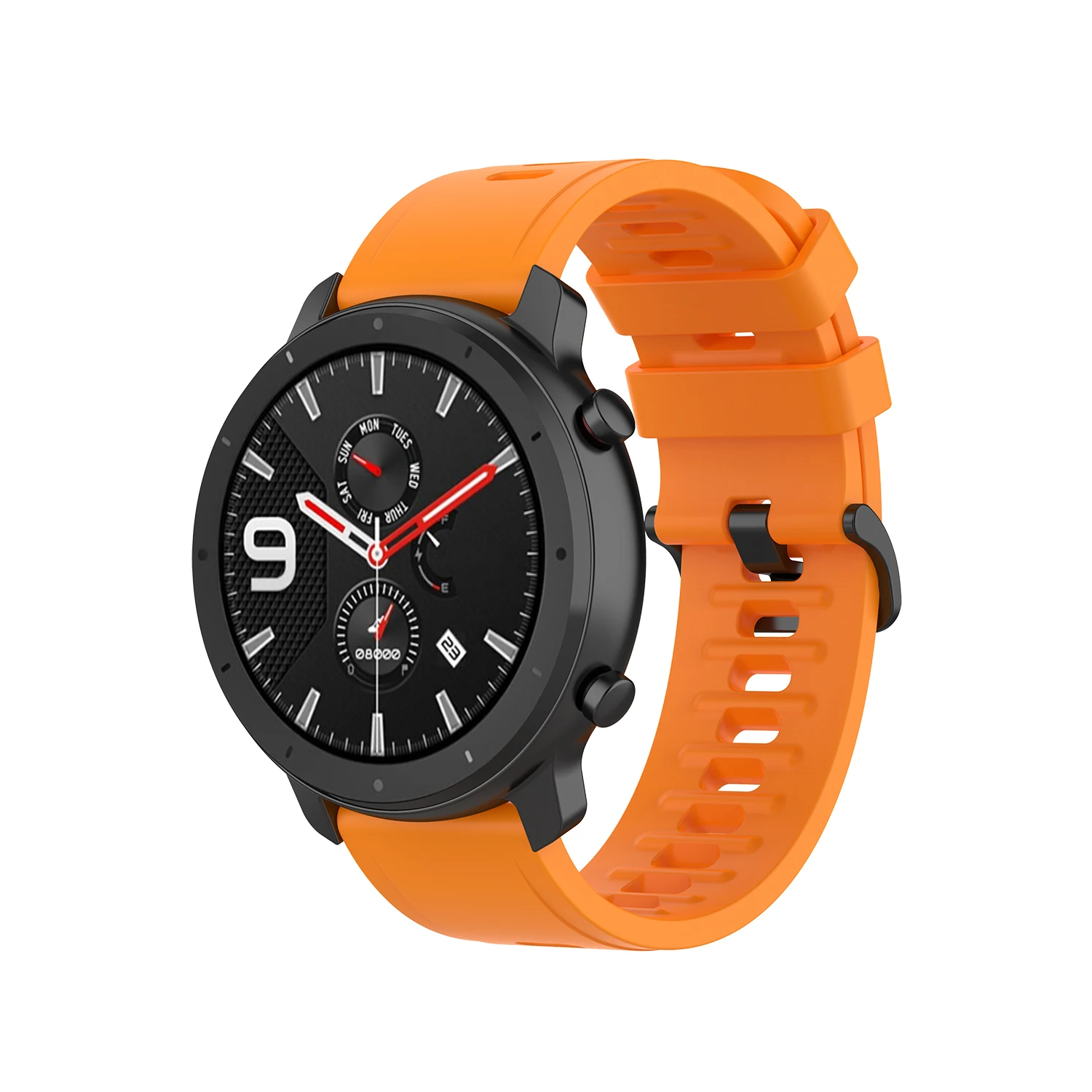 New 22mm Silicone strap Wristband For Huami amazfit GTR 47mm pace stratos smart watch sport band Replacement Bracelet watchband