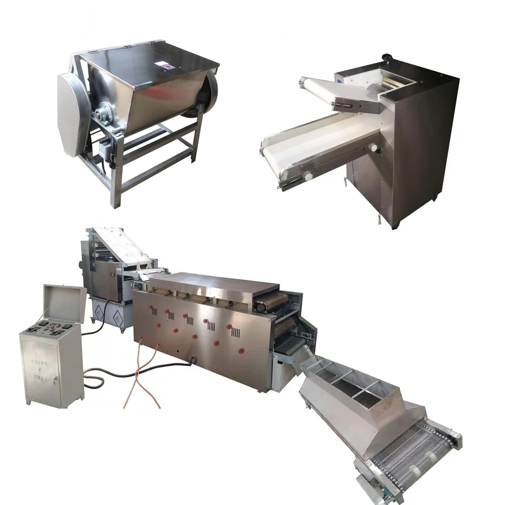 العربية ماكينة صنع الخبز خط العربية فطيرة تجهيز آلة