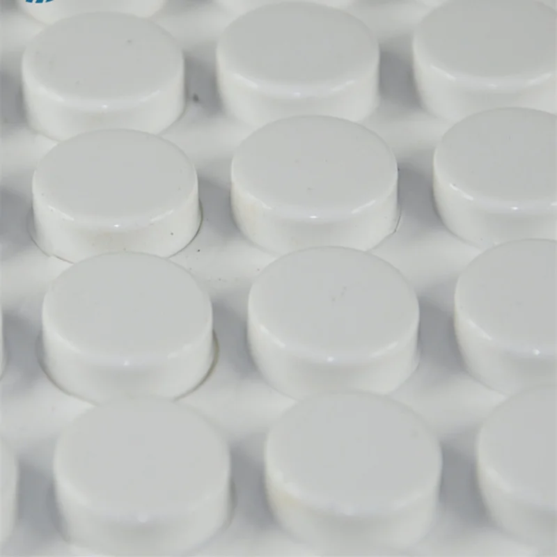 36PCS 15mm x 1-5mm clear anti slip silicone rubber plastic bumper damper shock absorber self-adhesive silicone feet pads