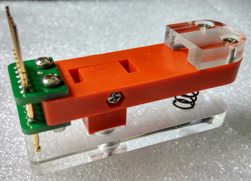DYKB 2.00 millimetri spaziatura banco di Prova PCB clip di Morsetto di Fissaggio Sonda pogo pin Download del Programma Bruciare 3P 4P 5P 6P 7P 8P 9P 10P 3pin-10P