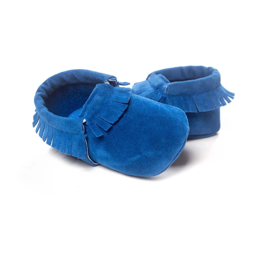 Neugeborenen Herbst PU Wildleder Leder Baby Erste Wanderer Mokassins Schuhe Weiche Sohlen Nicht-slip Krippe Erste Walker Geschenk Für kinder