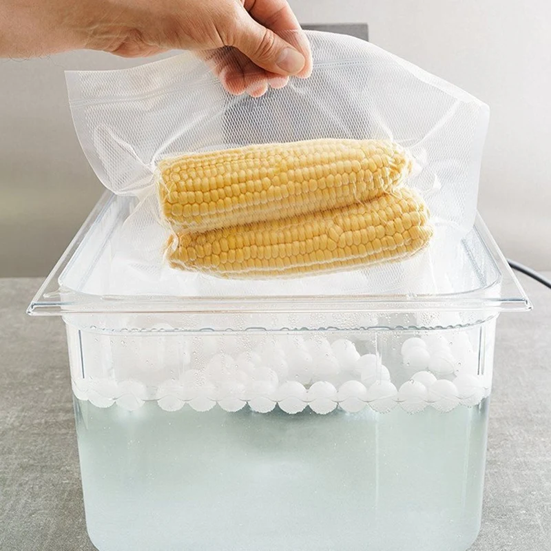 Sous Vide-250 كرة مع كيس تجفيف ، خالية من BPA ، للطبخ في الحمام المائي ، لـ Anova Joule ، 20 مللي متر