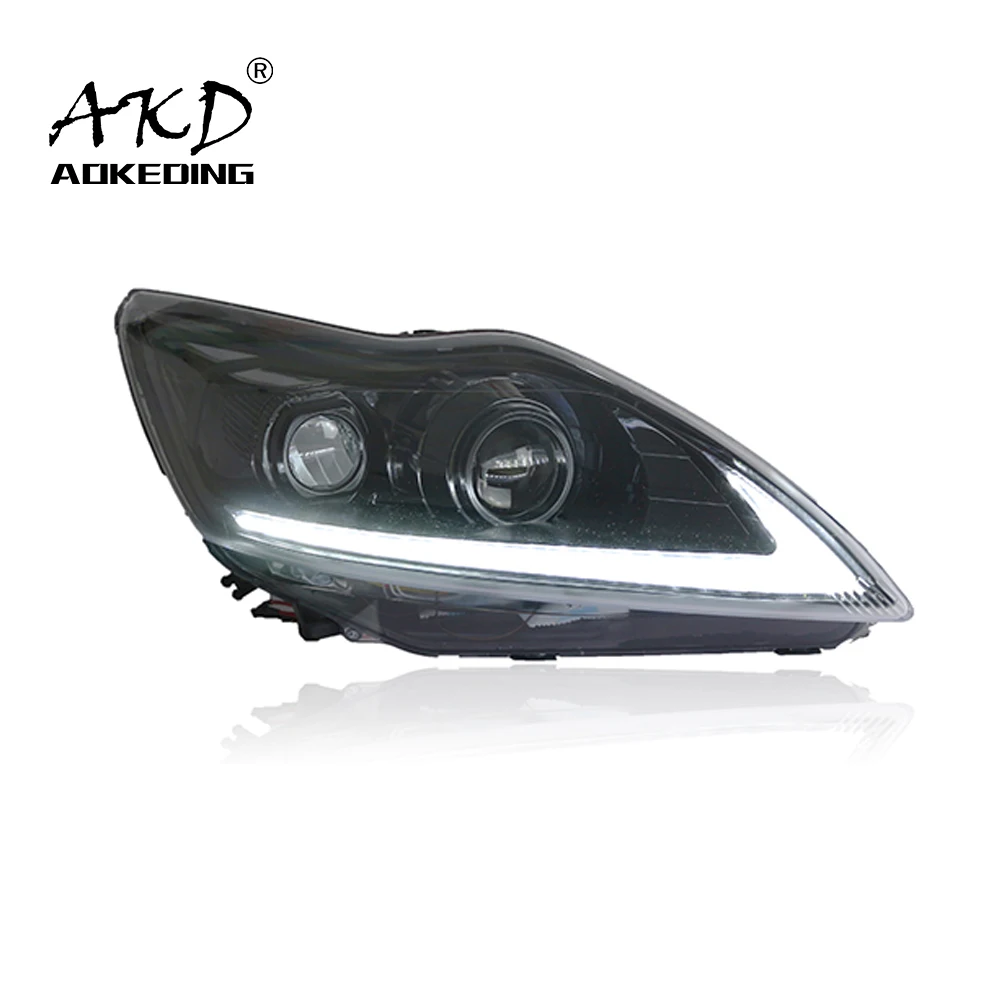 AKD Car Styling for Ford Focus Headlights 2009-2011 Focus 2 LED Headlight Dynamic Signal Led Drl Hid Bi Xenon Auto Accessories