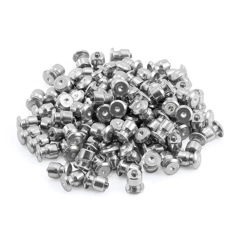 100PCS Car Tires Studs Screw Anti-Slip Snow Tire Wheel Lugs Spikes Hard Alloy Studs For Shoes ATV Car Motorcycle 8-10-2AL