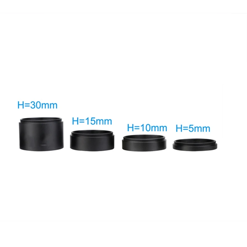 2 Inch M42 Extension Tube Kit 5/10/15/30Mm M42X0.75 on Both Sides for Astronomy Professional Telescope Astrophotography