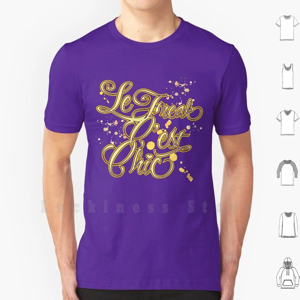 Le Freak C'est Chic T Shirt Cotton Men DIY Print 70s Disco Funk Brev87 R B Dance Floor Le Freak Cest Chic Disco Music The