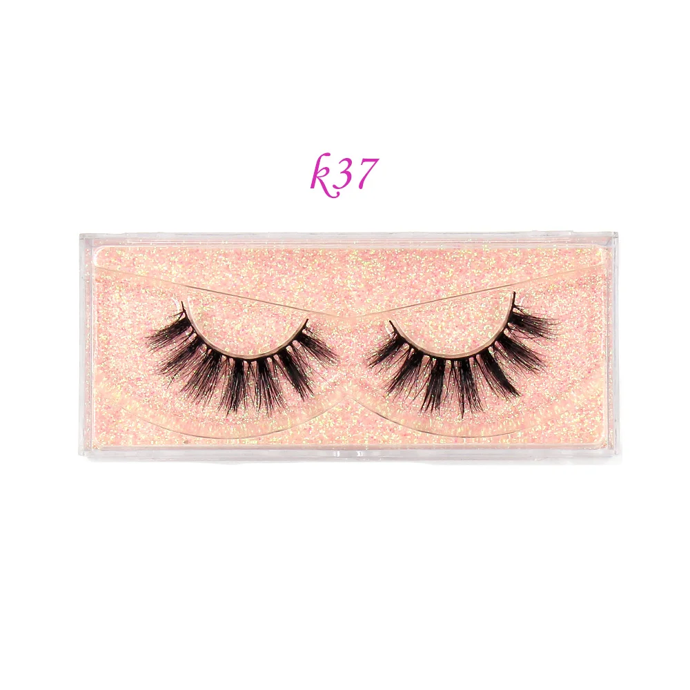 Luxuriöse Nerz-Kunstwimpern Voluminöse Wispy Strip Lashes Natürlicher Look Weich Bequem zu Tragen Wiederverwendbare Künstliche Wimpern Make-up Schönheit – Detail 32