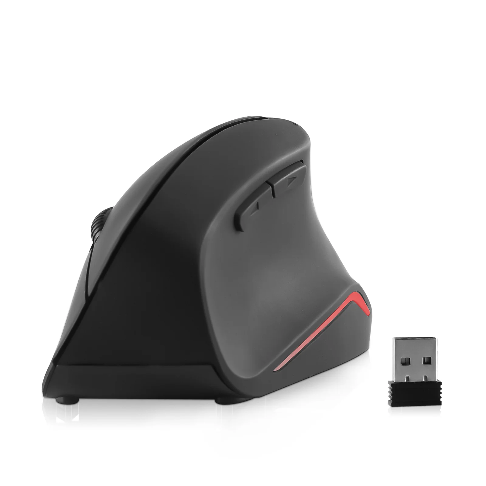 

CHUYI Wireless Vertical Mouse Ergonomic 2.4G 6 Buttons USB Game Mause RGB 1600 DPI Optical Mice With Receiver For PC Laptop Mac