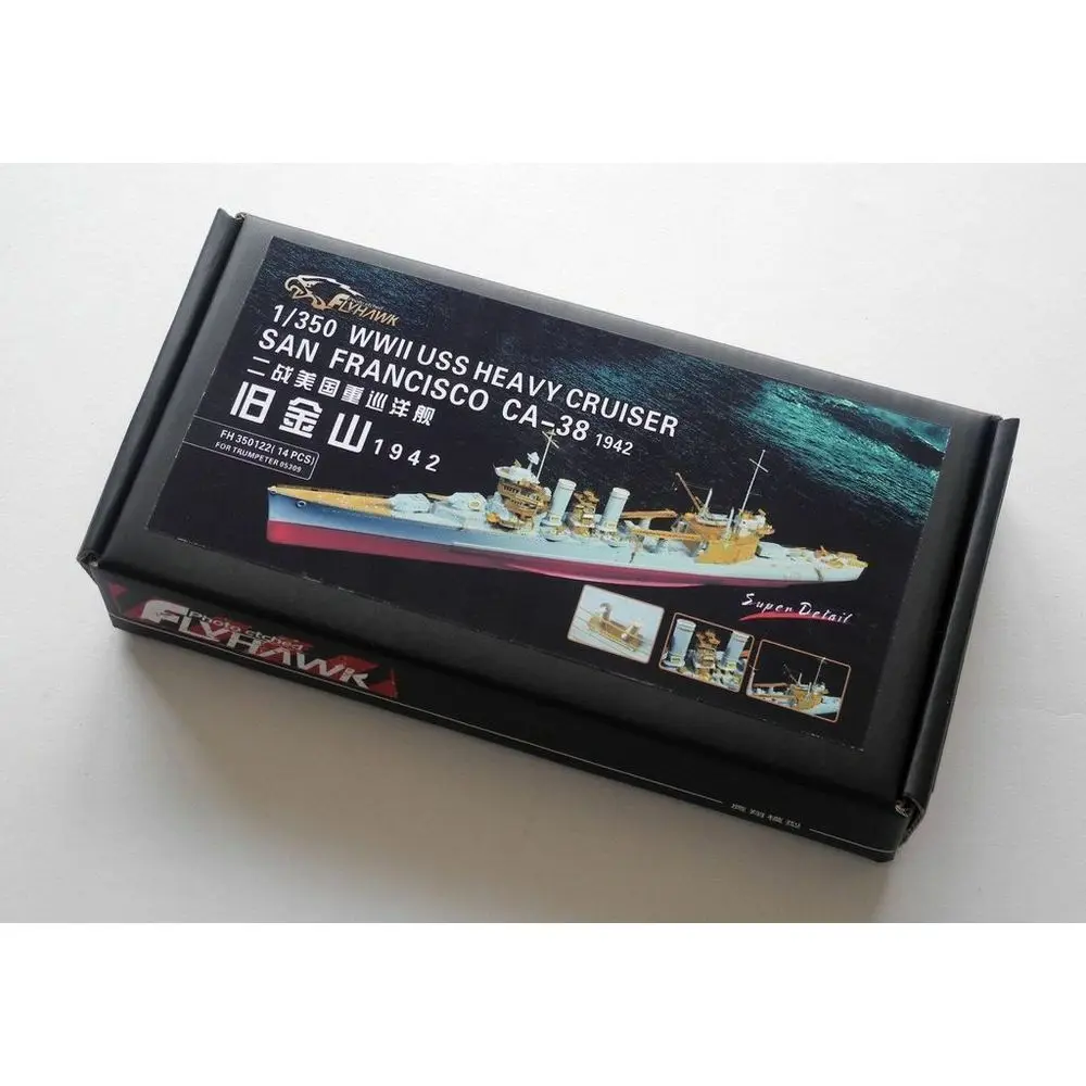 

Flyhawk FH350122 1/350 WWII USS Heavy Cruiser San Francisico 1942 Detail Set - Upgrade Detail Set