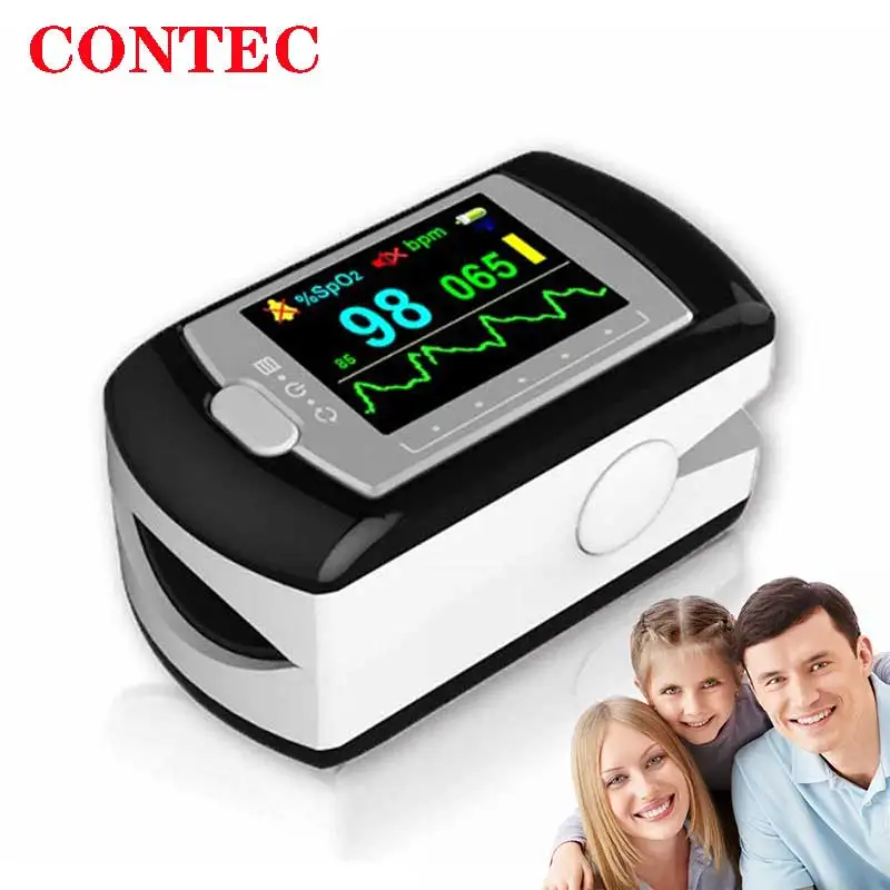 

CE Approved CONTEC CMS50E Fingertip Pulse Oximeter SPO2 Blood Oxygen Monitor 1.3''OLED Display