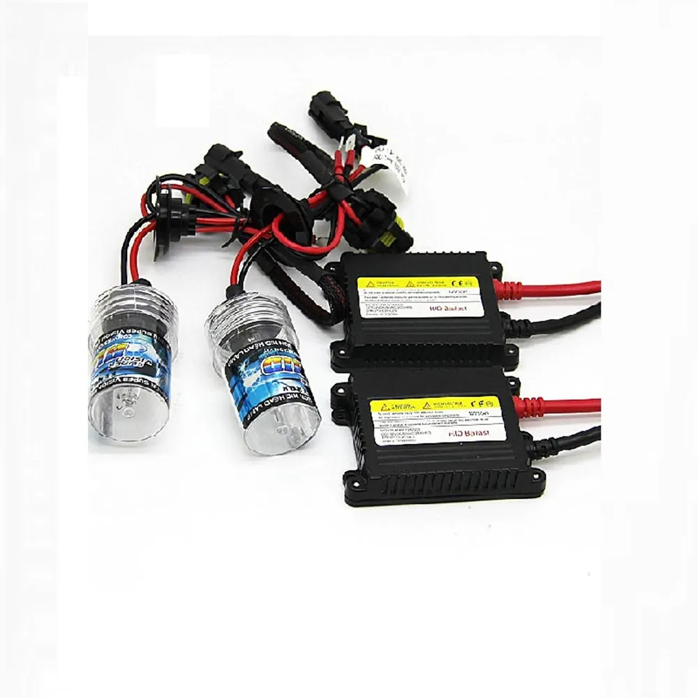 Dc 12V 55W H7 H11 9006 9005 880 881 H1 H3 Single Beam H4 Hoog Laag Xenon Hid koplamp Conversie Kit - afbeelding 2