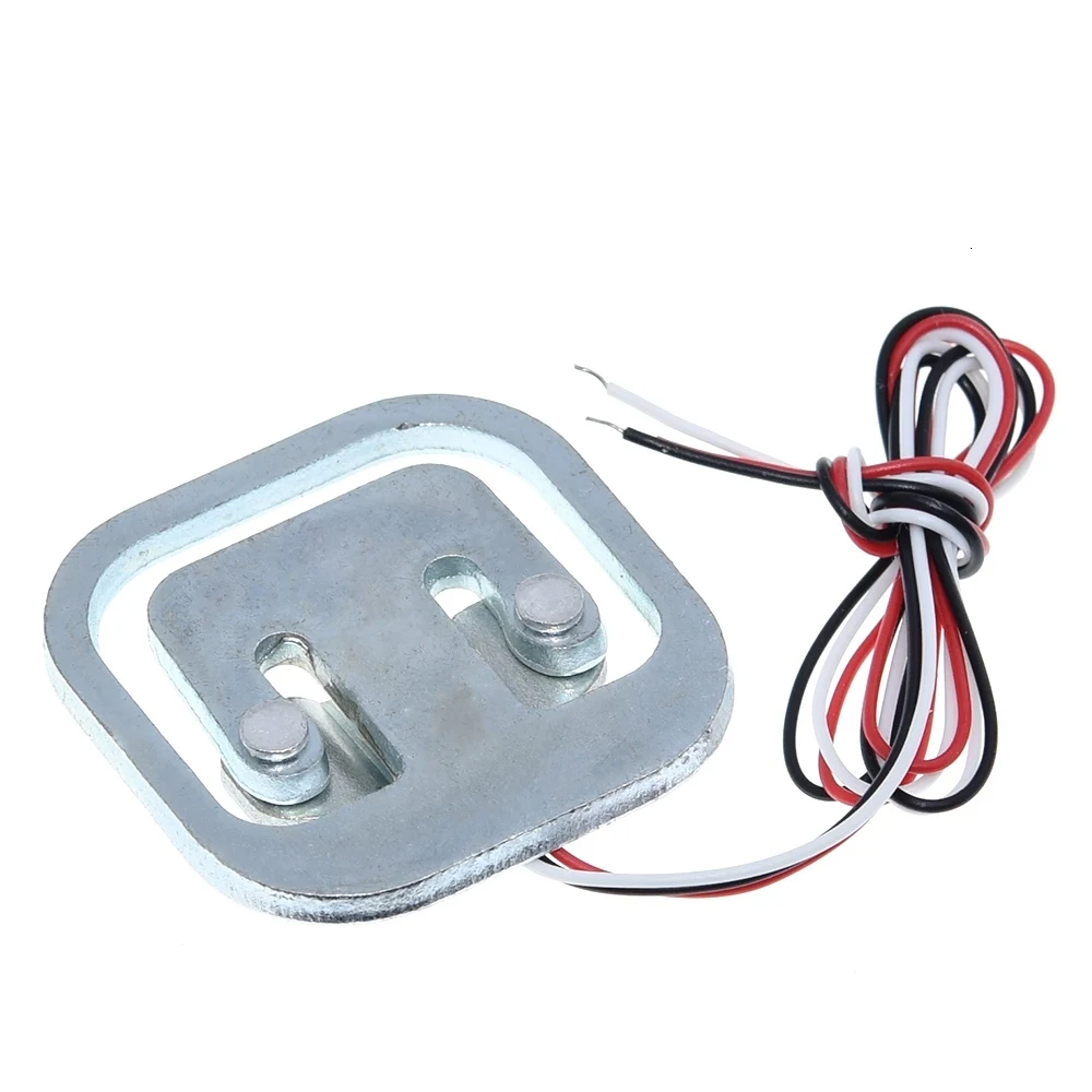 1/4 Stück 50kg Wägezelle für Wägeerkennung, Widerstandsmessung, Halbbrücken-Gesamtgewichtswaagen, Druckmesssensor – Detail 6