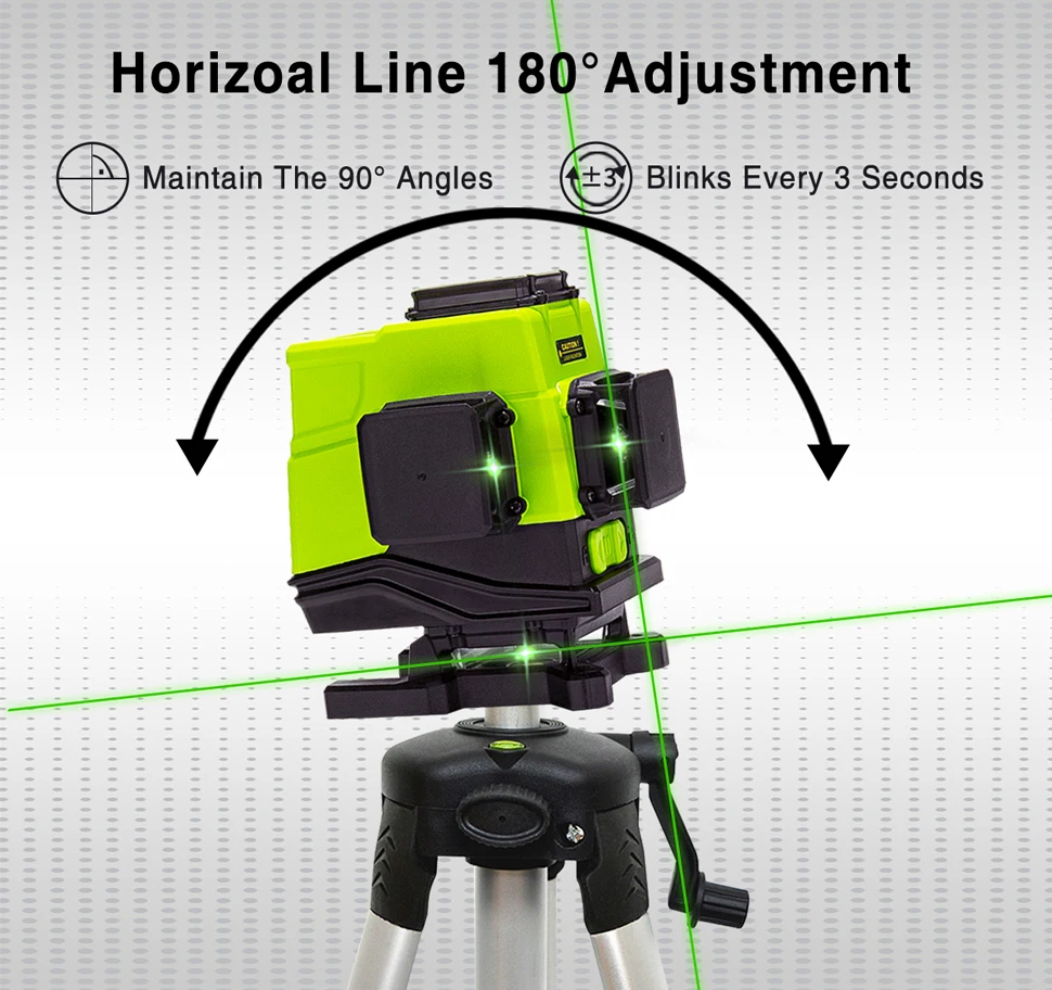 Imagem -06 - Clubiona-núcleo Alemão do Laser para o Assoalho e a Parede Nível do Laser do Controlo a Distância 3d com Bateria do Li-íon 5000mah Ie12 Oferta Especial