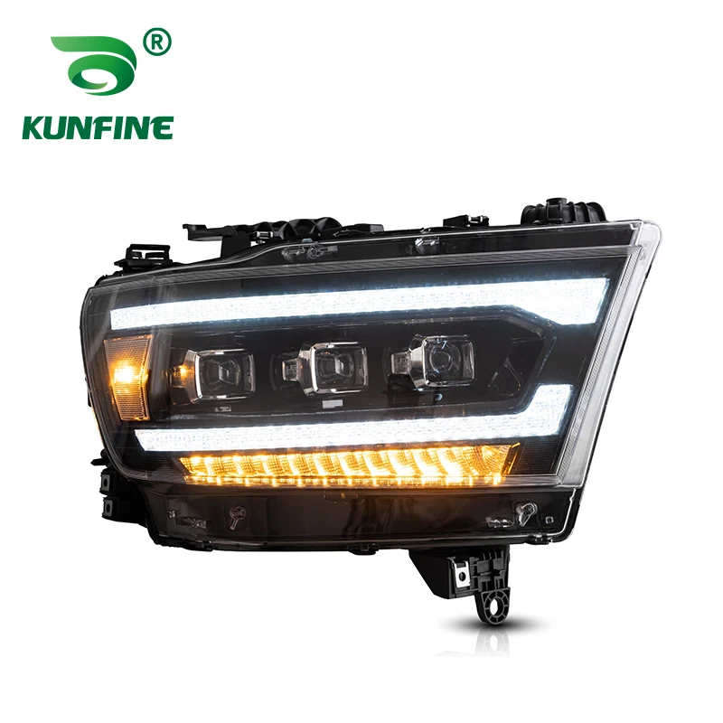 2PCS Car Styling Car Headlight Assembly For Dodge Ram 1500 2015 2016 2017-UP LED Head Lamp Car Tuning Light Parts Plug And Play