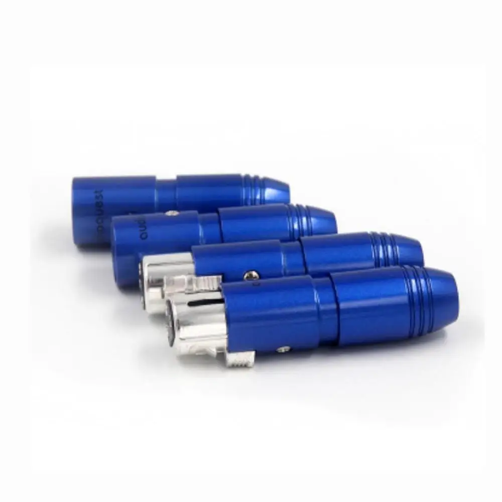 4pcs 3 Pin XLR Male Female Microphone Audio Wire Cable Connector Solder XLR Plug Jack Audio Socket Mic Adapter