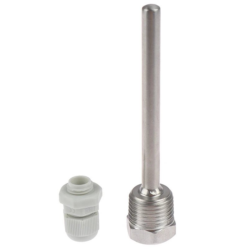 1 X Durable 50-200mm Stainless Steel Thermowell 1/2\