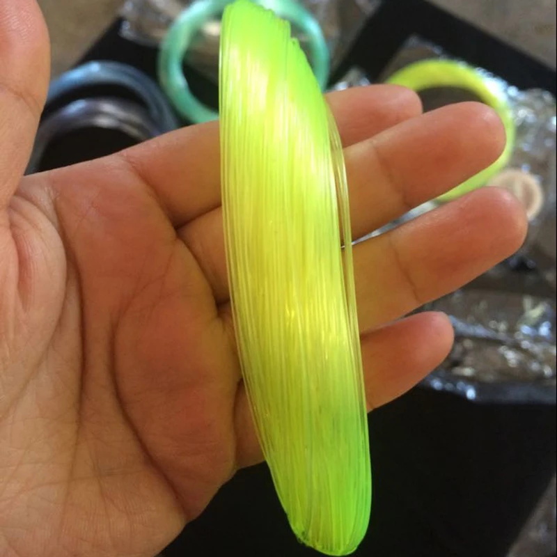 500g żółta żyłka wędkarska średnica 0.3-0.8mm główna linia gruba nylonowa linka wędkarska Carp Mahjong Seat kotwica przynęty wędkarskie Pesca — zdjęcie 5