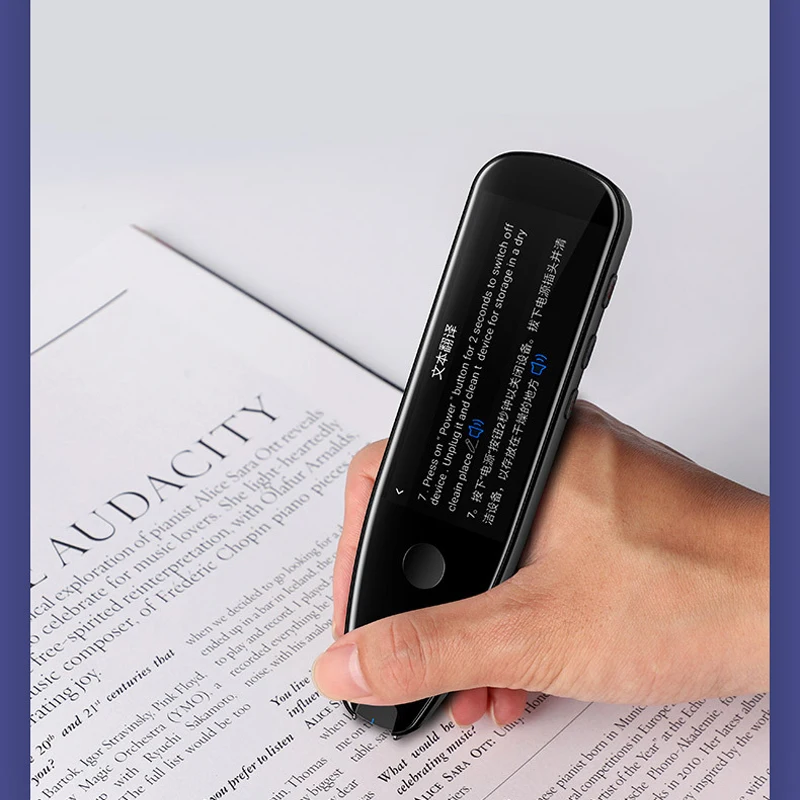 X5 New scanning dictionary pen 3.5 inch large screen translator for general primary and secondary schools AL English scanning