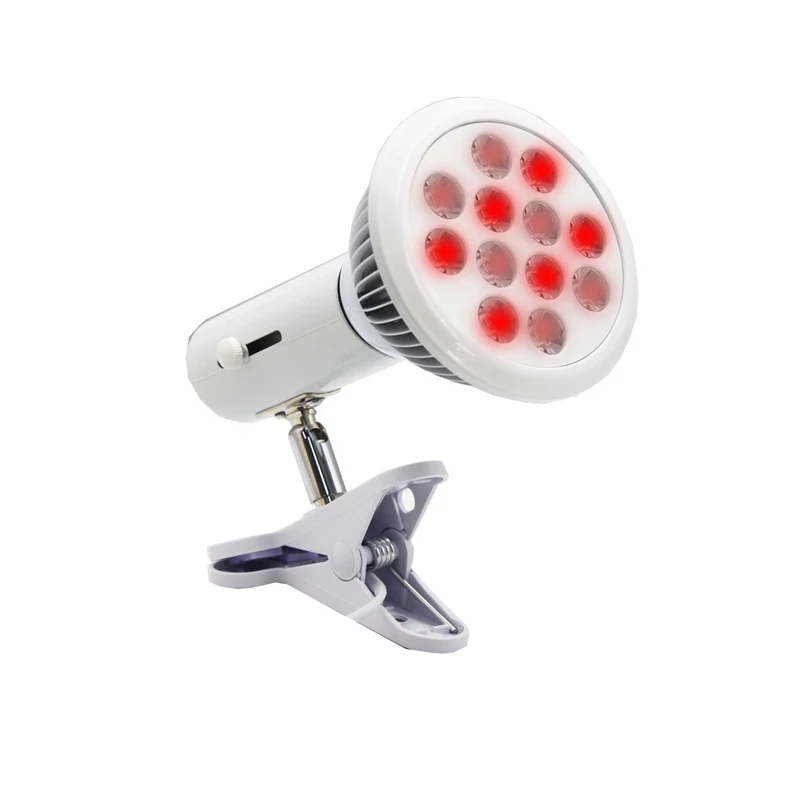 24W Red Light Therapy Bulbs 660nm Red 850nm Near Infrared Light Therapy Device for Skin and Pain