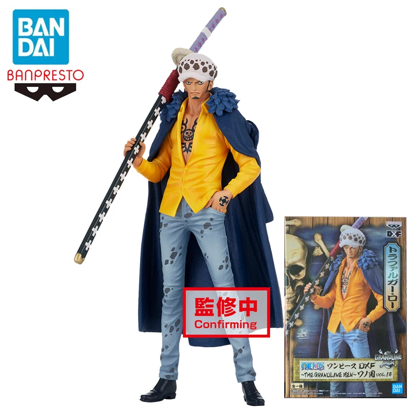 

Original Banpresto One Piece Anime Trafalgar D. Water Law Dolls Wano Country 17Cm Pvc Action Figurine Model Toys for Boys Gift