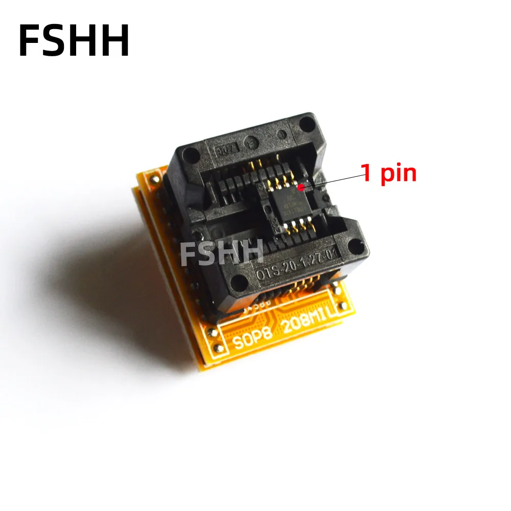 CH2015 programmer + AVR SOP8 adapter for AVR ATtiny13a tiny25 tiny26 tiny45 tiny84a tiny85 chip