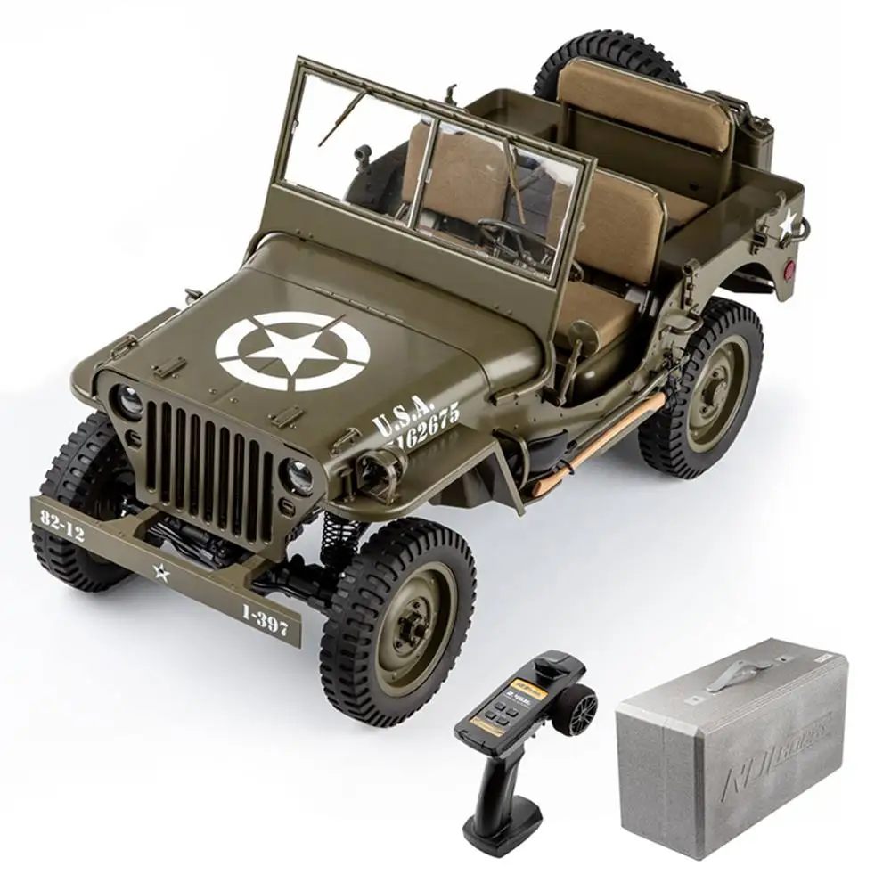 Rtr fms rochobby 1:6 1941 willysmb scaler無線制御車防水車両