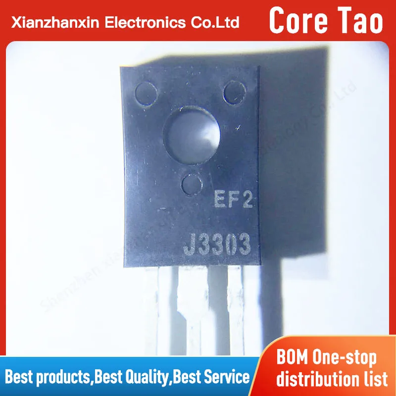 Transistor bipolaire de jonction J3303, 1,5 a, 700V, TO126-3, 10 pièces/lot